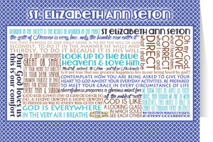 Saint Elizabeth Ann Seton Quote Card Saint Elizabeth Ann Seton Quote Card