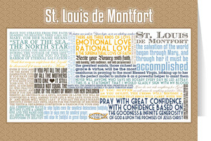Saint Louis de Montfort Quote Card Saint Louis de Montfort Quote Card