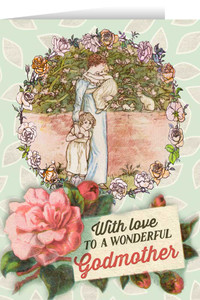 Springtime Godmother Greeting Card Springtime Godmother Greeting Card