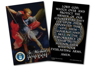 St. Michael Air Force Prayer Card St. Michael Air Force Prayer Card