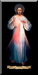 Spanish Divine Mercy Vilnius Original Wall Plaque Spanish Divine Mercy Vilnius Original Wall Plaque