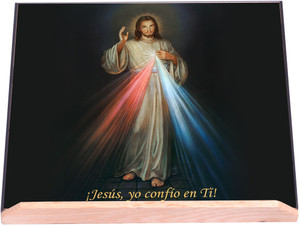 Spanish Divine Mercy Bible Stand Spanish Divine Mercy Bible Stand