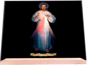 Spanish Vilnius Divine Mercy Bible Stand Spanish Vilnius Divine Mercy Bible Stand
