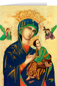 Mother of Perpetual Help Greeting Card Mother of Perpetual Help Greeting Card