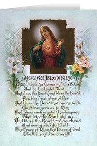House Blessing Greeting Card House Blessing Greeting Card