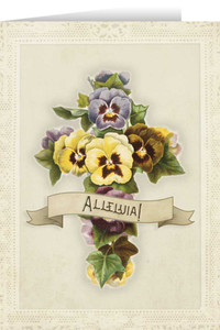 Alleluia Easter Season Greeting Card Alleluia Easter Season Greeting Card