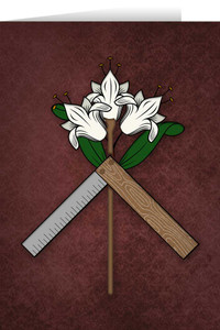 St. Joseph Symbol Greeting Card St. Joseph Symbol Greeting Card