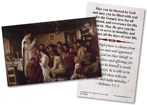 Mass in a Connemara Cabin Ordination Holy Card Mass in a Connemara Cabin Ordination Holy Card