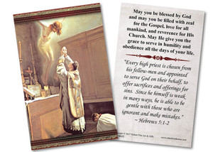 First Mass Ordination Holy Card First Mass Ordination Holy Card