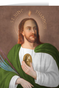 Saint Jude Greeting Card Saint Jude Greeting Card