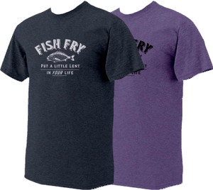 Fish Fry Put A Little Lent Heather T-Shirt Personalized Fish Fry Put A Little Lent Heather T-Shirt Personalized