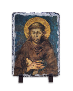 St. Francis by Cimabue Vertical Slate Tile St. Francis by Cimabue Vertical Slate Tile