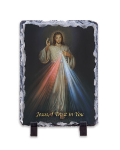 Divine Mercy Vertical Slate Tile Divine Mercy Vertical Slate Tile