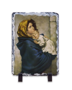 Madonna of the Streets Vertical Slate Tile Madonna of the Streets Vertical Slate Tile