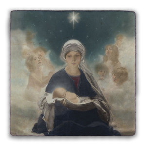 Star of Bethlehem Square Tumbled Stone Tile Star of Bethlehem Square Tumbled Stone Tile