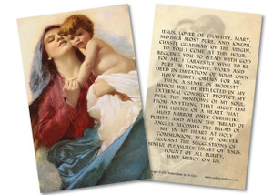 Our Lady of Purity Holy Card Our Lady of Purity Holy Card