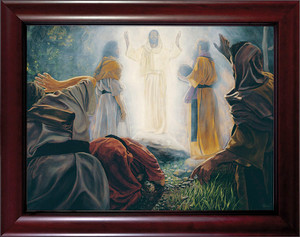Transfiguration by Jason Jenicke - Cherry Framed Art Transfiguration by Jason Jenicke - Cherry Framed Art