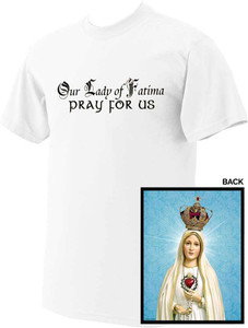 Our Lady of Fatima Value T-Shirt Our Lady of Fatima Value T-Shirt