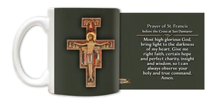 San Damiano with Prayer Mug