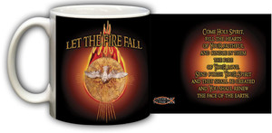 Holy Spirit Fire Black Mug Holy Spirit Fire Black Mug