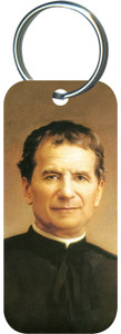 St. John Bosco Rectangle Keychain St. John Bosco Rectangle Keychain