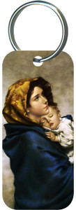 Madonna of the Streets Rectangle Keychain Madonna of the Streets Rectangle Keychain