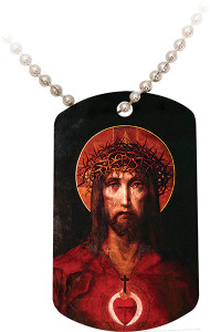 For God So Loved the World Dog Tag