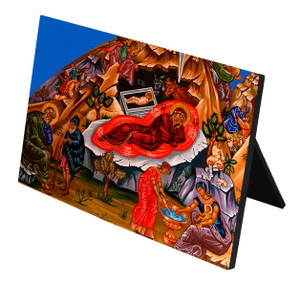 The Nativity Horizontal Desk Plaque The Nativity Horizontal Desk Plaque