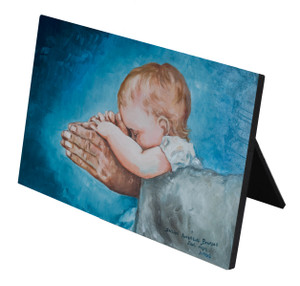 Safe in Arms by Susan Brindle Horizontal Desk Plaque Safe in Arms by Susan Brindle Horizontal Desk Plaque