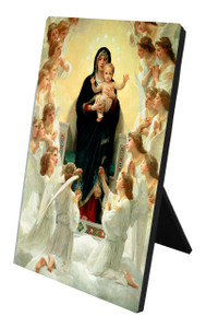 Queen of the Angels Vertical Desk Plaque Queen of the Angels Vertical Desk Plaque
