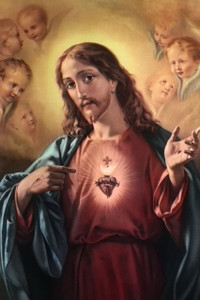 Sacred Heart of Jesus Print Sacred Heart of Jesus Print