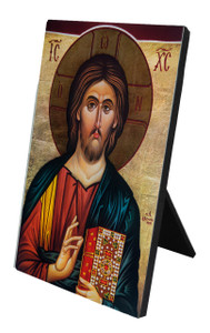 Christ the Teacher Icon Vertical Desk Plaque Christ the Teacher Icon Vertical Desk Plaque