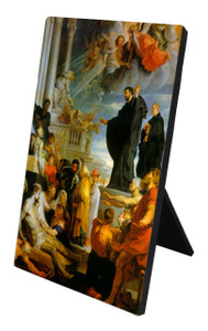 St. Francis Xavier Vertical Desk Plaque St. Francis Xavier Vertical Desk Plaque