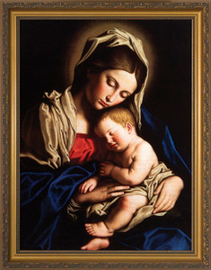 Madonna and Her Child Framed Art Madonna and Her Child Framed Art