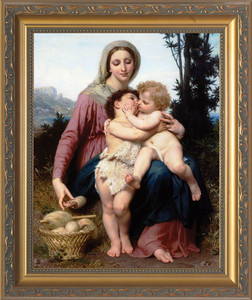 Sainte Famille Framed Art Sainte Famille Framed Art