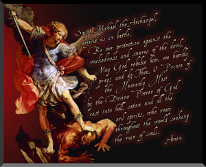 St. Michael the Archangel Graphic Wall Plaque St. Michael the Archangel Graphic Wall Plaque