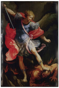 St. Michael the Archangel Rustic Wood Plaque St. Michael the Archangel Rustic Wood Plaque