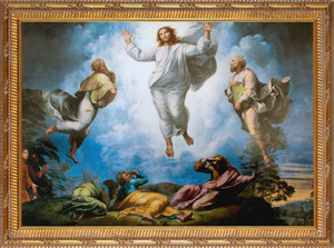 The Transfiguration by Raphael Church-Sized Framed Canvas The Transfiguration by Raphael Church-Sized Framed Canvas