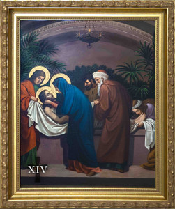 Emmerich Stations of the Cross in Gold Frames (Set of 14) Emmerich Stations of the Cross in Gold Frames (Set of 14)