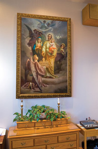 Joseph, Patron of the Church - Church- Sized Framed Canvas Joseph, Patron of the Church - Church- Sized Framed Canvas