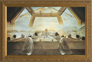 Last Supper by Salvador Dali Framed Art Last Supper by Salvador Dali Framed Art