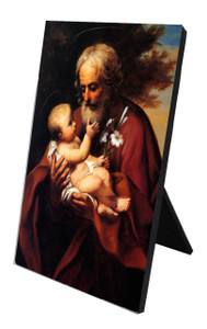 St. Joseph (Older) Vertical Desk Plaque St. Joseph (Older) Vertical Desk Plaque