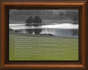 Lord of the Heavens Poem Framed Lord of the Heavens Poem Framed