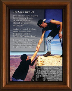 Brotherhood Poem Framed Brotherhood Poem Framed