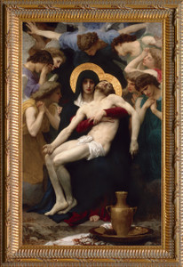La Pieta - Ornate Gold Framed Art La Pieta - Ornate Gold Framed Art