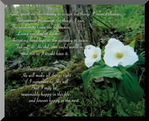 Serenity Prayer Wall Plaque