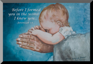 Safe in Arms Wall Plaque