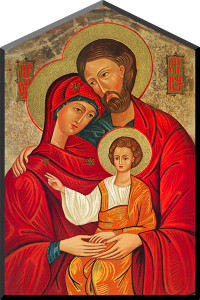 Holy Family Icon Wall Plaque Holy Family Icon Wall Plaque