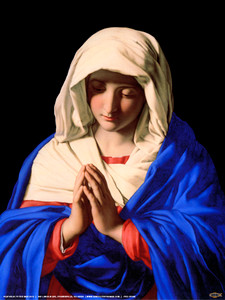 Madonna in Prayer Poster Madonna in Prayer Poster