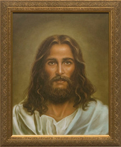 Modern Christ Painting Framed Art Modern Christ Painting Framed Art